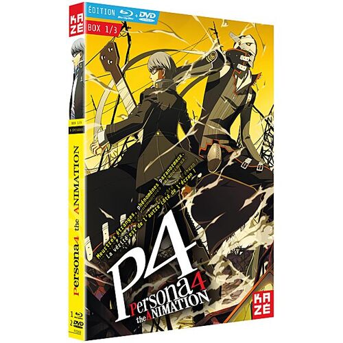 Persona 4 : The Animation - Box 1/3 - Combo Blu-Ray + Dvd