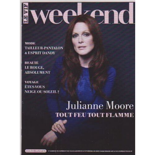 Vif Weekend 3 Julianne Moore  Axelle Red Philippa Gregory Alexandre Peraldi Mariacarla Boscono