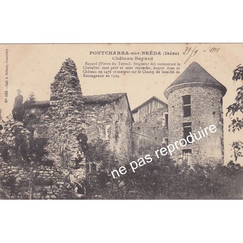N° 423 - Pontcharra-Sur-Breda Château Bayard