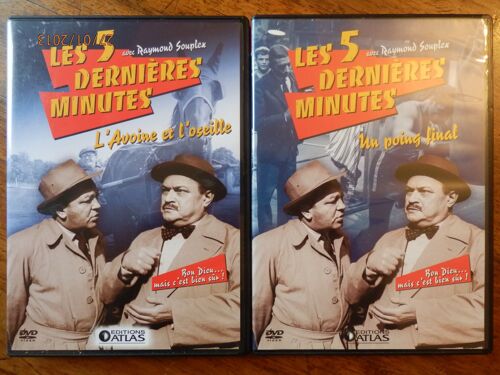2 Dvd Les  5 Dernières  Minutes "Un Poing Final"  "L' Avoine Et L'oseille"