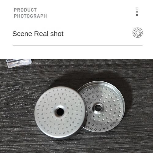 Paroi de douche de précision pour machine à café de la série 8 Écran de douche de contact Rondelle Écran filtre maille