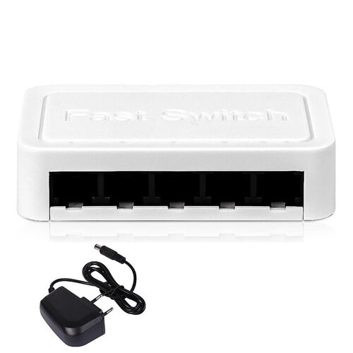 1000Mbps Mini Gigabit Network Switch 5 ports Ethernet Commutateur Internet Splitter Plug and Play RJ45 Hu