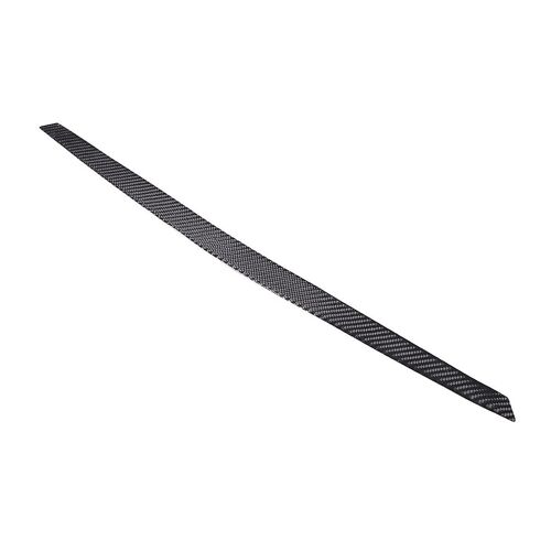 For C7 2014-2019 Soft Carbon Fiber Car Rear Tail Light Logo Trim Strips Trim Sticker Accessories