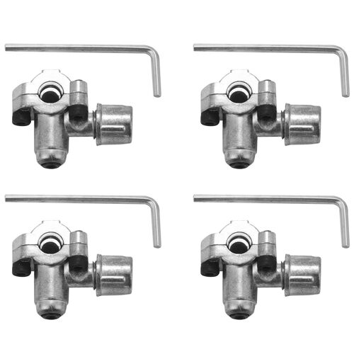 4 Pack BPV-31 Piercing Valve Tap Valve Kits Adjustable for Air Conditioners HVAC 1/4 Inch,5/16 Inch