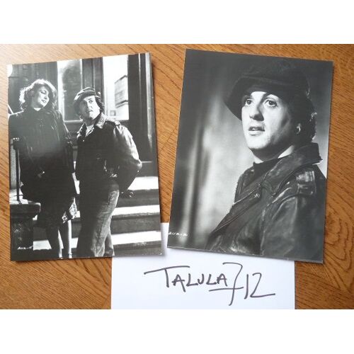 La Taverne De L'enfer De Sylvester Stallone - 2 Photos Originales De Presse En Noir Et Blanc