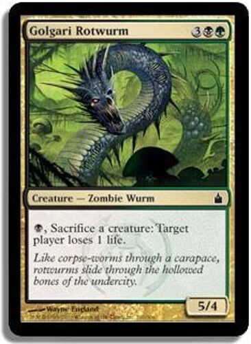 Golgari Rotwurm Ravnica: City Of Guilds Vo