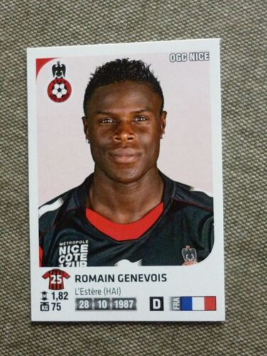 Image N°272 Panini Foot 2012 2013 - Romain Genevois -Nice-