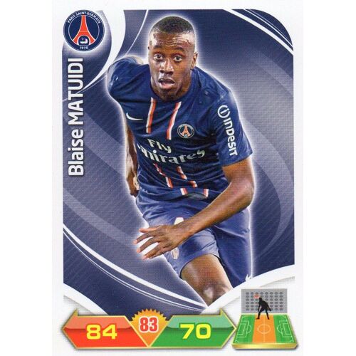 Carte Adrenalyn Xl Foot 2012 / 2013 Blaise Matuidi Psg N° 199