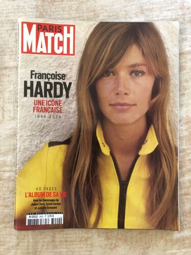 Paris Match N° 3920 Du 15 Juin 2024 - Hommage À Françoise Hardy