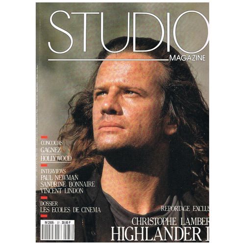 Studio Magazine N° 37 Du 01/05/1990