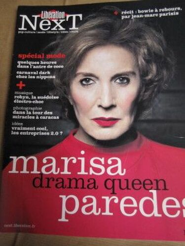 Libération Next N° 47 :  Marisa Paredes Drama Queen