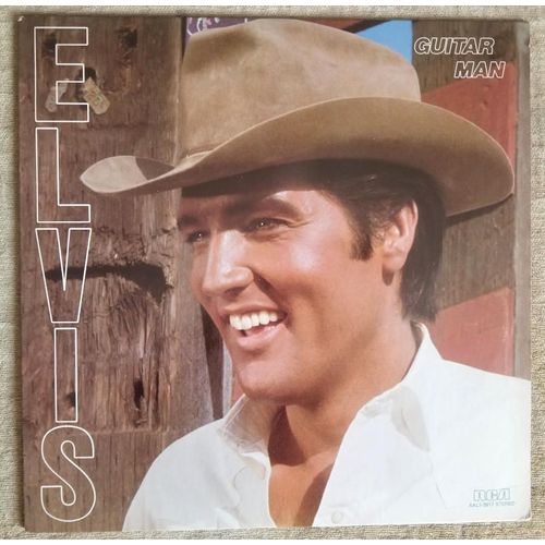 Elvis Presley - Guitar Man - Lp - Usa - 1981 - Ex / Ex
