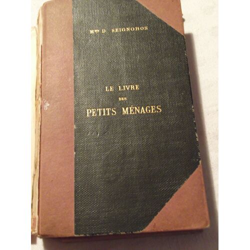 Le Livre Des Petits Ménages, Entretiens Sur L'économie Domestique