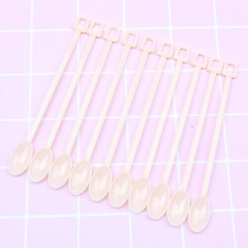 Cuillère De Transfert En Plastique De 12.5cm, 30 Pièces/Lot, Pour Silicone, Moule, Tige, Outils En Résine Époxy Uv, Bâton, Cuillère En Plastique Pour La Fabrication De Bijoux