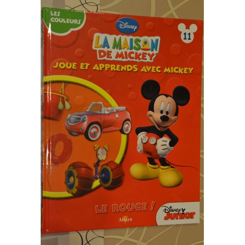 La Maison De Mickey - Les Couleurs, Le Rouge - N° 11