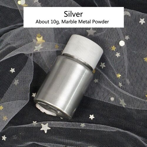 Poudre Scintillante Pour Nail Art, 10g, Marbre, Métal, Résine, Argile, Pigment, Mica, Uv, Époxy, Silicone, Moule, Bricolage