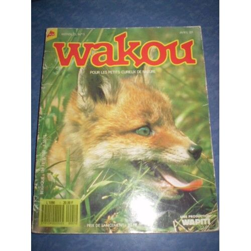 Wakou N°1 - Les Renardeaux, A Quoi Jouent-Ils Dans La Foret ?