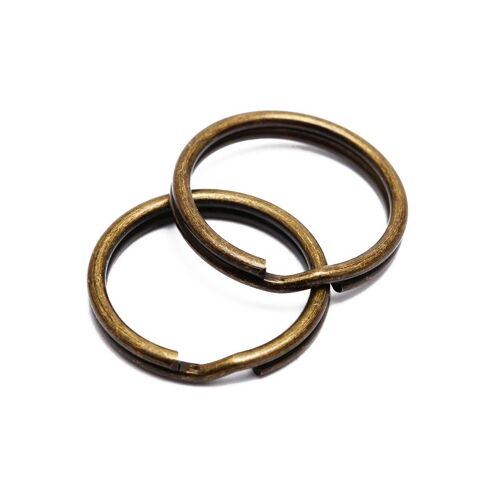 Bouchons De Porte Clés En Fer, 50 Pièces, 16/20/25mm, Accessoires Pour La Fabrication De Bijoux