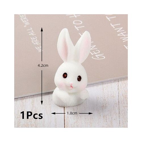 Moule en résine époxy 3D lapins mignons, outils de remplissage, artisanat de décoration artistique familiale pour enfants, cadeaux pour enfants, accessoires de remplissage de moule en résine