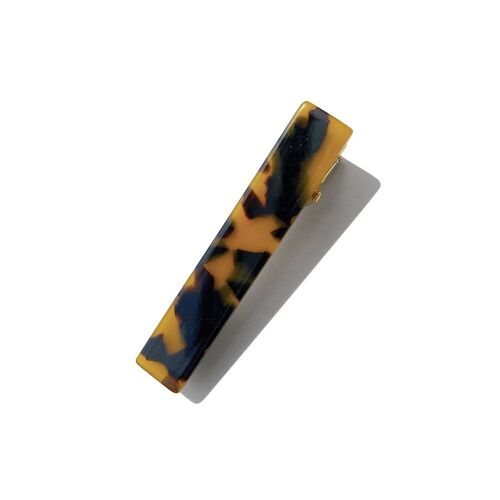 Épingles À Cheveux En Acétate Métallique Pour Femmes, 4/2 Pièces, Pinces À Bec De Canard Rectangulaires Texturées, Léopard Géométrique, Barrettes, Accessoires Pour Cheveux De Filles 
