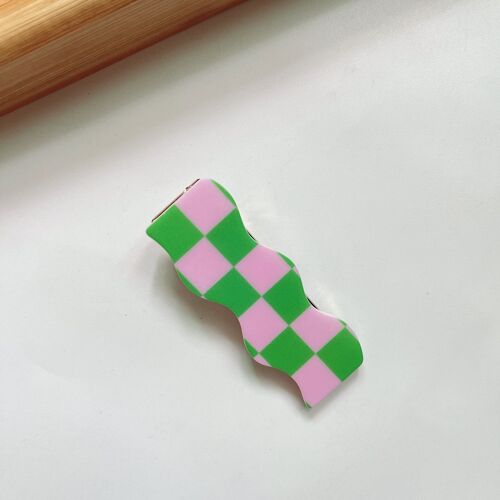 Épingle À Cheveux Rétro Géométrique En Acrylique, Imprimé Léopard À La Mode, Épingle À Cheveux Pour Fille, Frange, Accessoires, Nouvelle Collection 