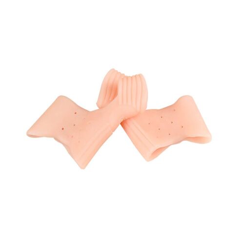 Semelles Intérieures En Silicone Pour Le Soin Des Pieds, 1 Paire De Séparateurs D'orteils, Soulagent La Douleur, Protège Les Pieds