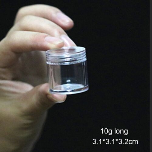 Petits Pots Vides Rechargeables Pour Cosmétiques, 5/10/15/20g, En Plastique, Pour Fard À Paupières, Maquillage, Crème Pour Le Visage