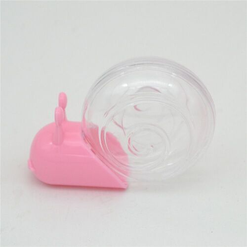 Boîte De Rangement En Plastique Portable Pour Faux Cils, Contenant Transparent En Forme D'escargot, De Couleur Bonbon