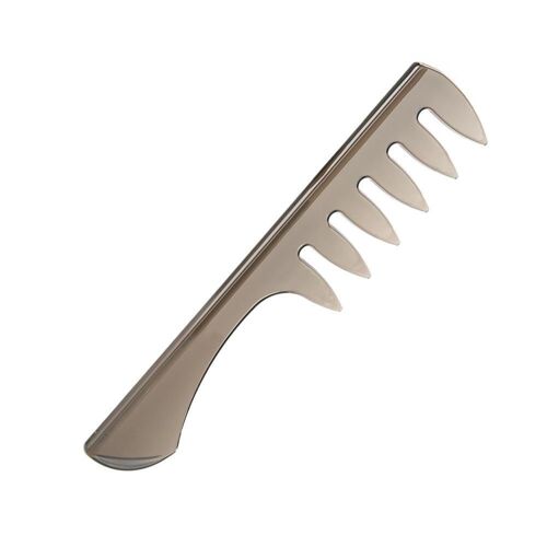 Peigne À Dents Larges Professionnel À La Mode, 1 Pièce, Peigne À Cheveux Bouclés, Bâtons De Fourchette, Peigne Poignée En Plastique, Brosse De Coiffure