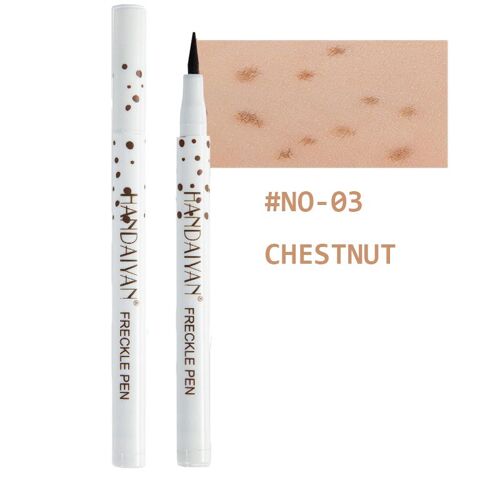 Stylo Correcteur De Tâches De Rousseur, Imperméable, 4 Couleurs, Eyeliner, Maquillage Pour Le Visage, Stylo Anti Tâches Naturelles, Doux Et Lisse 