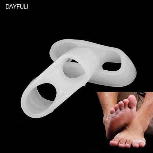 Séparateur D'orteils En Gel De Silicone, Séparateur D'orteils Et De Doigts, Outils De Soutien, Pinky Guard, Hallux Valgus, 1 Paire