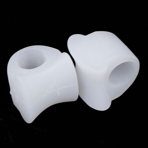 Séparateur D'orteils En Silicone, 1 Paire, Correcteur D'hallux Valgus, Redresseur Du Pouce, Protection Des Oignons, Massage, Outils De Soins Des Pieds