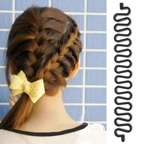 Outil Magique De Tressage De Cheveux Français, 1 Pièce, Rouleau De Tressage, Accessoires De Coiffure, Diy