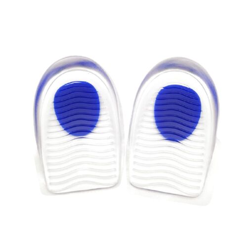 Coussin De Talon Ondulé Antidérapant En Silicone, Anti Usure, Demi Mètre, Absorbe Les Chocs, Convient Aux Hommes Et Aux Femmes