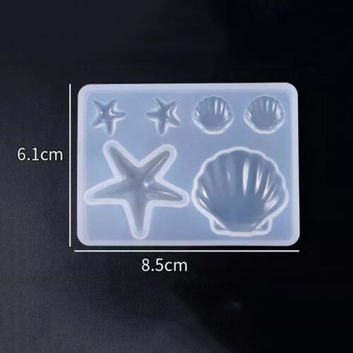 Moule En Silicone En Résine Uv Pour Pendentif De Collier, 1 Pièce