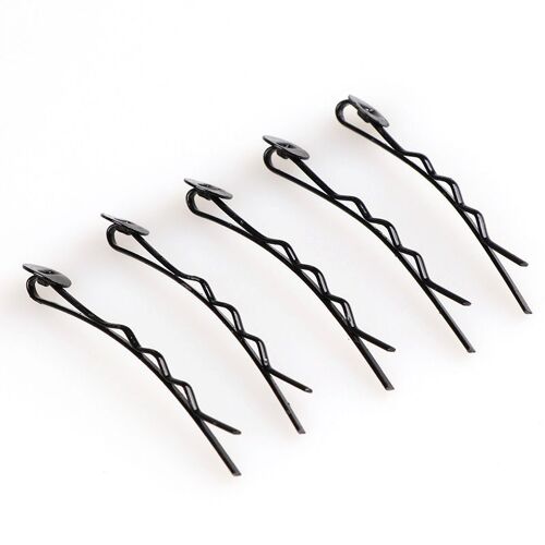 Pinces À Cheveux Invisibles Noires Pour Coiffeur, 20 Pièces, Accessoires De Coiffure, Vente En Gros 