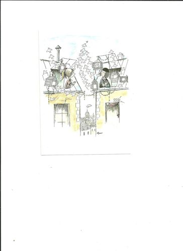 Carte Postale Peynet