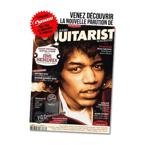 Guitarist Bass Magazine 262 Jimi Hendrix Nouvel Album