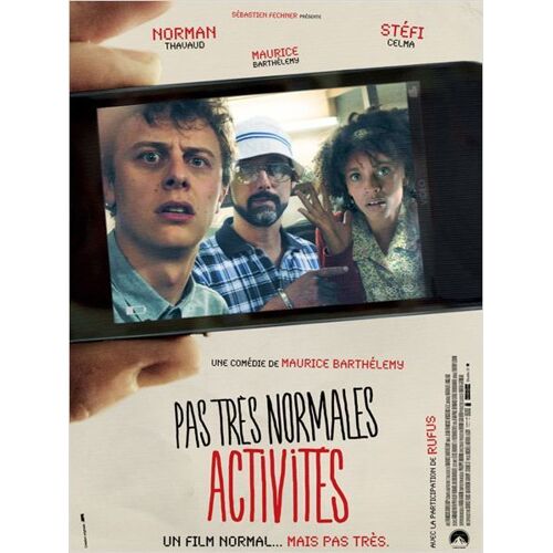 Pas Très Normales Activités -Véritable Affiche De Cinéma Pliée - Format 120x160 Cm - De & Avec Maurice Barthélémy Avec Norman Thavaud, Stefi Celma, Rufus, François Bureloup, Mauricette Gourdon -2013