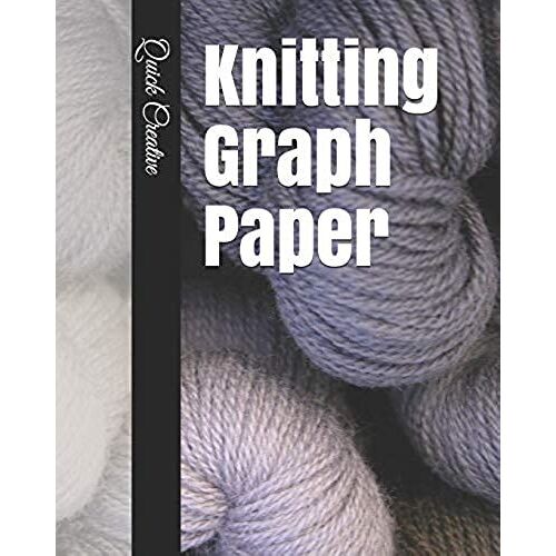 Knitting Graph Paper: 8" X 10" Blank Knitter's Journal, Graph Paper Notebook, 4:5 Ratio