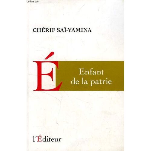 Enfant De La Patrie