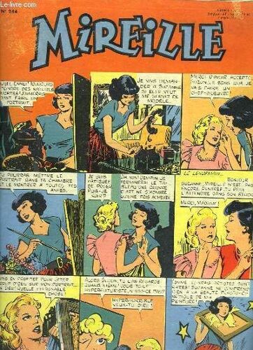 Mireille, Le Magazine De Mademoiselle. N°244 : Le Jazz - Musique Noire En Pays Blanc - Jeff Chandler