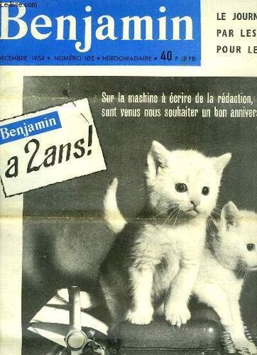 Journal Benjamin N°105 : Pour Préparer Les Surprises De Noël Utilisons Les Trésors De La Cave Au Grenier - Chasse À L'éléphant