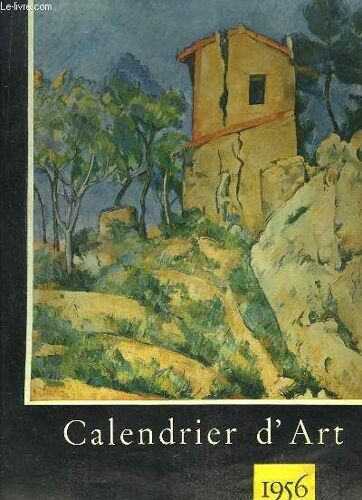Calendrier D'art 1956