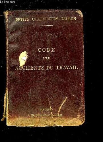 Code Des Accidents Du Travail