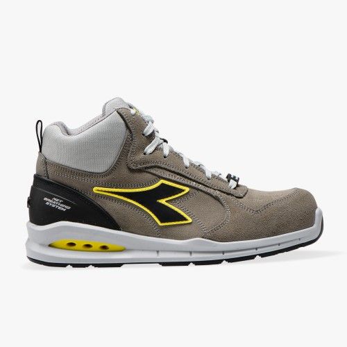 Chaussures De Sécurité-Haute-Run Net Airbox Mid S3 Src Esd-T42 Diadora Utility