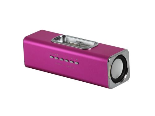 Enceintes Music Angel  dock rose Iphone 3G/4 & Ipod