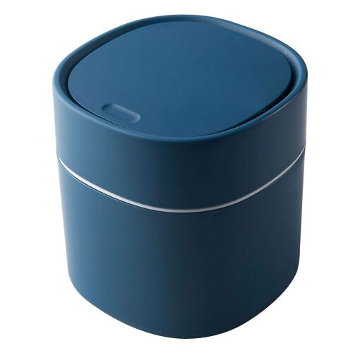 Mini Poubelle Multifonctionnelle De Bureau Avec Couvercle, Poubelle, Rangement Pour La Maison Et La Voiture, Style Nordique, Accessoires De Salon Et De Bureau, E27