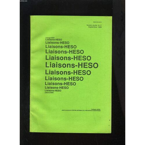 Liaisons-Heso - Numero Double 16-17