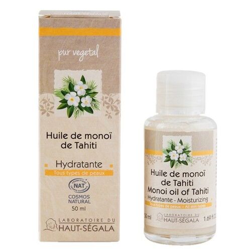 Huile De Monoï De Tahiti 50 Ml - Hydratante 